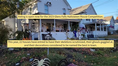 Voting open for the best Halloween decorations in Glens Falls